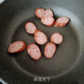 生菜烤肠沙拉的做法步骤：9