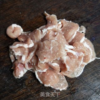 韭苔炒肉的做法步骤：3