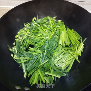 韭苔炒肉的做法步骤：7