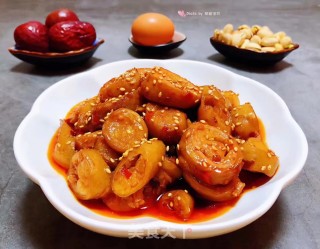 #炖菜#香辣肥肠的做法步骤：16