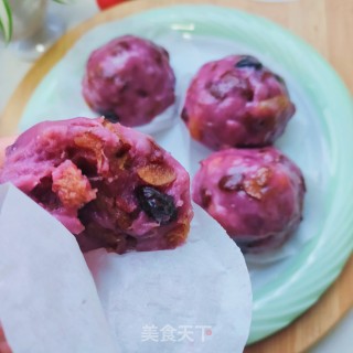紫薯糯米团的做法步骤：12