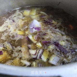 咖喱牛肉盖浇饭的做法步骤：10