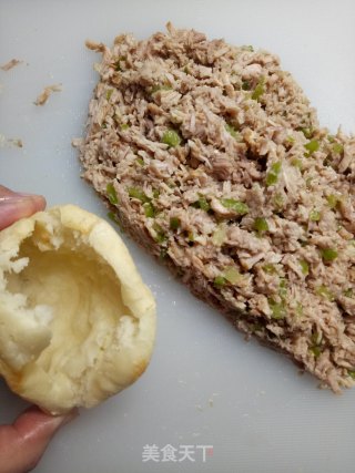 平底锅版肉夹馍的做法步骤：10
