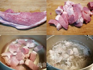 软糯香甜，好吃入味的茨菇红烧肉的做法步骤：1