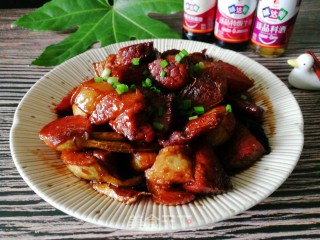 软糯香甜，好吃入味的茨菇红烧肉的做法步骤：7