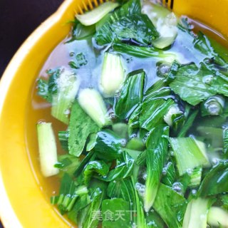 麻辣肠炒油菜的做法步骤：10