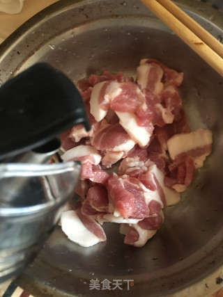 蒸肉片的做法步骤：2