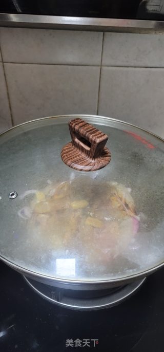 黑胡椒洋葱焗大虾的做法步骤：9