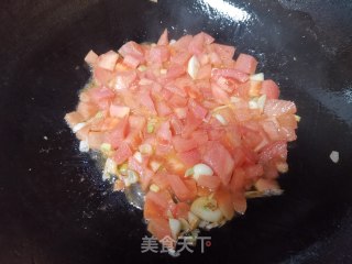 番茄烧豆腐的做法步骤：6
