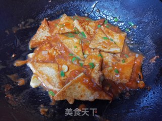 番茄烧豆腐的做法步骤：9