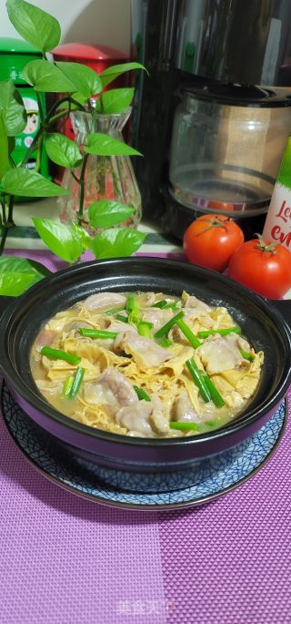 粉肠腐竹煲的做法步骤：11