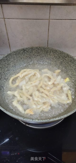 白灼鹅肠的做法步骤：4