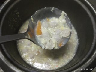 肉丸胡萝卜蛋花汤的做法步骤：6