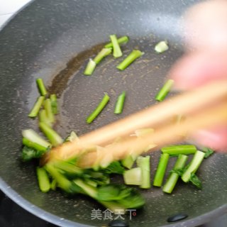 塔菜炒虾酱的做法步骤：5