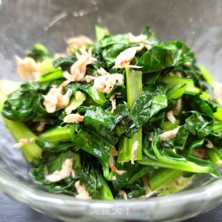 塔菜炒虾酱的做法步骤：10