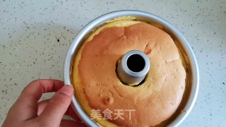 清新柠檬海绵蛋糕的做法步骤：17
