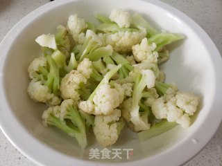蚝油菜花的做法步骤：2