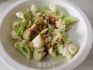蚝油菜花的做法步骤：3