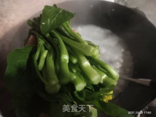 瘦肉肉丸青菜汤的做法步骤：6