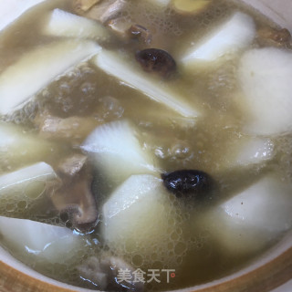 萝卜香菇煲排骨的做法步骤：7