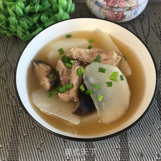 萝卜香菇煲排骨的做法步骤：10