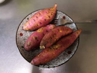 烤地瓜的做法步骤：2
