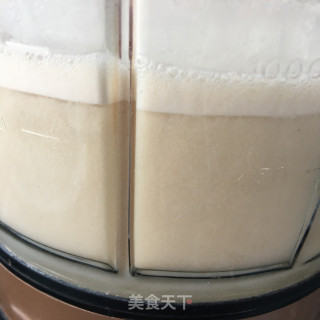 板栗花生豆浆的做法步骤：5