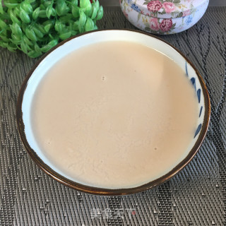 板栗花生豆浆的做法步骤：7