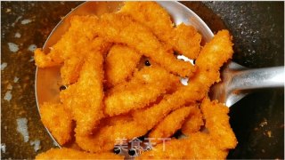 香酥鸡柳的做法步骤：8