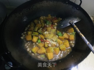 花生炖南瓜的做法步骤：10