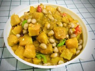 花生炖南瓜的做法步骤：11