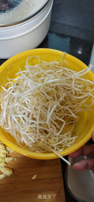 肉片炒三丝的做法步骤：2