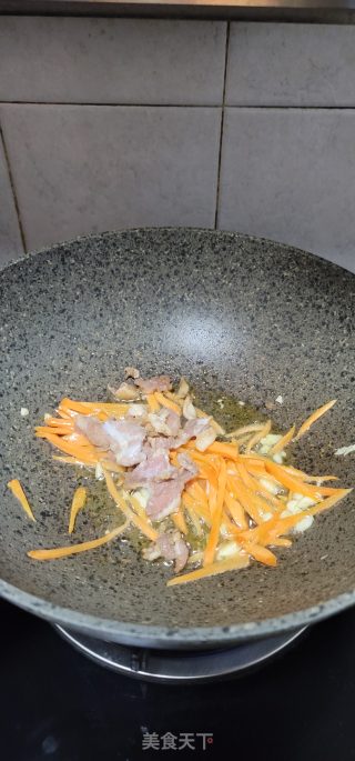肉片炒三丝的做法步骤：4