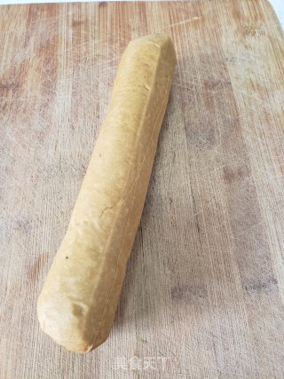 番茄酱豆腐卷的做法步骤：1