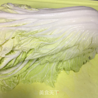 香菇肉末炒白菜的做法步骤：1