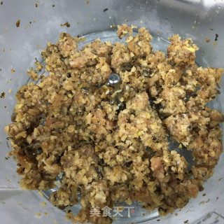 香菇肉末炒白菜的做法步骤：3
