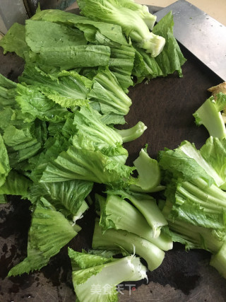 肉丸焖水东芥菜的做法步骤：4