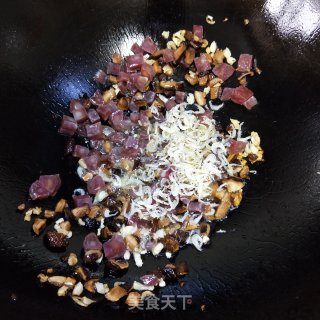 电饭锅豆角焖饭的做法步骤：7