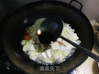 白菜炖豆腐的做法步骤：8