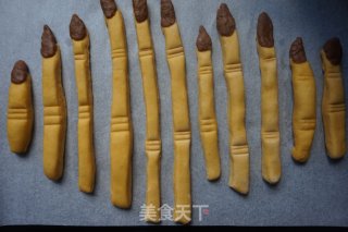 南瓜手指饼干的做法步骤：16