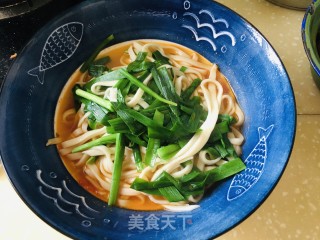 鸡蛋西红柿拌面的做法步骤：9