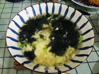 紫菜蛋花汤的做法步骤：6