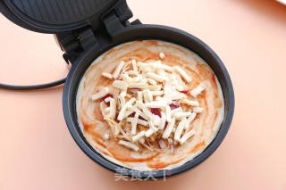 懒人界爆款美食-芝士鸡肉饼的做法步骤：4