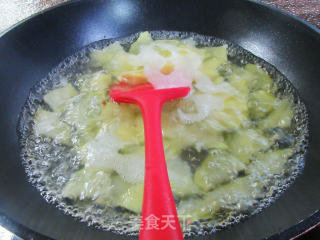 腌白菜炒土豆的做法步骤：3