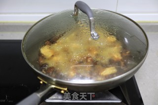 鸡腿豆泡炖粉条的做法步骤：5