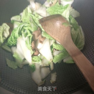 “炖菜”大肠白菜炖萝卜丸子的做法步骤：8