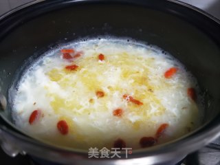 玉米蛋花粥的做法步骤：10