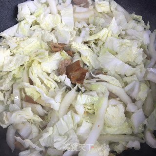 猪肉白菜烧粉条的做法步骤：9