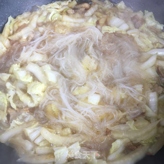 猪肉白菜烧粉条的做法步骤：11