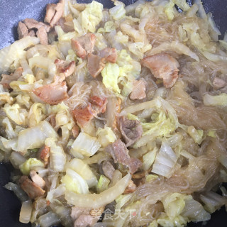 猪肉白菜烧粉条的做法步骤：12